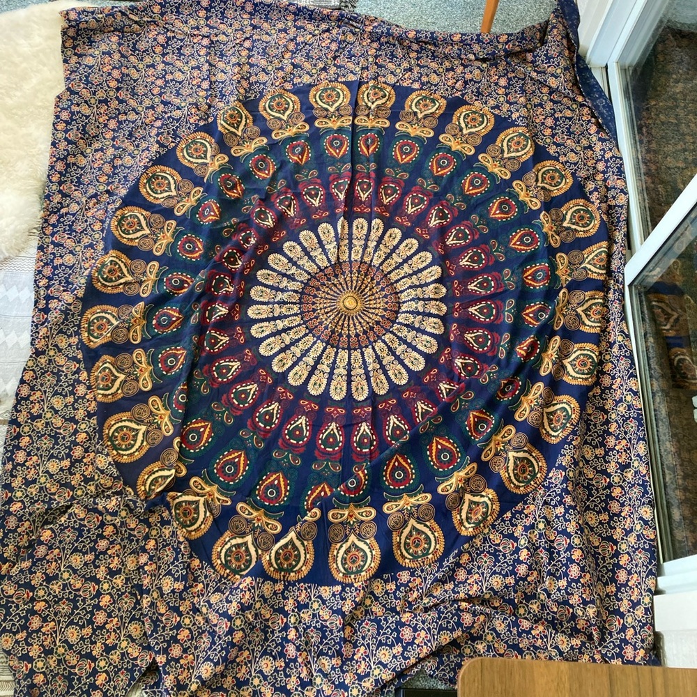 8’ x 7’ urban outfitters MT tapestry